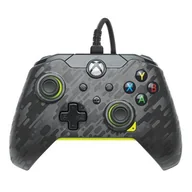 Kontrolery gier na PC - PDP XS Pad przewodowy Electric Carbon - miniaturka - grafika 1