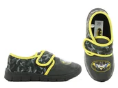 Kapcie damskie - Kapcie Papcie domowe do przedszkola na rzepy Batman r.30 - miniaturka - grafika 1