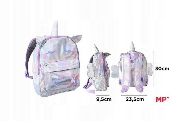 Dziewczęcy Plecak Tornister Dla Dziewczynek Fantazja Torba Jednorożec Extra