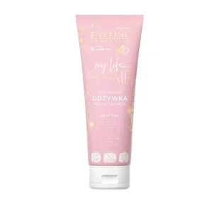 Eveline Cosmetics Cosmetics - My Life My Hair - Peptydowa odżywka wzmacniająca do włosów cienkich, matowych i bez objętości - 250 ml - Odżywki do włosów - miniaturka - grafika 1