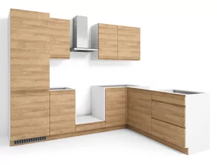 Zestaw Mebli Kuchennych Alba 280X180-P Hikora - Meble kuchenne - miniaturka - grafika 1