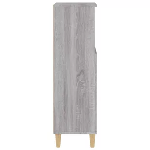 Szafka łazienkowa, szary dąb sonoma, 30x30x100 cm Lumarko! - Szafki łazienkowe - miniaturka - grafika 9