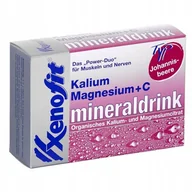 Witaminy i minerały dla sportowców - Xenofit Mineraldrink potas magnez + witamina C - miniaturka - grafika 1