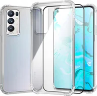 Etui i futerały do telefonów - Hello Case ETUI PANCERNE DO OPPO RENO 5 PRO 5G CASE SILIKON GUMOWE SLIM SHOCK SZKŁO - miniaturka - grafika 1