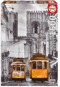 Puzzle - Educa Borras Puzzle Dzielnica Alfama Lizbona 1500 - miniaturka - grafika 1