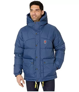 Kurtki męskie - FJALLRAVEN FJÄLLRÄVEN Męska kurtka Expedition Down Lite Jacket M Sport Jacket niebieski grantowy X-S 84605 - grafika 1