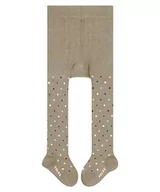Rajstopy - FALKE Rajstopy Little Dot bawełna niemowlęce szare niebieskie wiele innych kolorów rajstopy niemowlęce cienkie z wzorem kolorowe z kropkami 1 sztuka, brązowy (Cafe Latte 4360), 80/92 cm - miniaturka - grafika 1