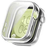 Akcesoria do smartwatchy - Pełne etui ochronne 360° Vanfone do Huawei Watch Fit 3, srebrny - miniaturka - grafika 1