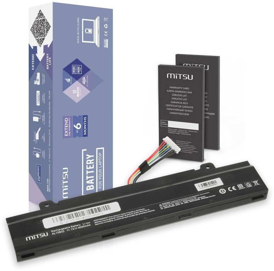 Bateria Mitsu do Acer Aspire V5 591G