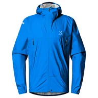 Kurtki męskie - Kurtka męska Haglöfs L.I.M Proof Electric Blue XL - miniaturka - grafika 1