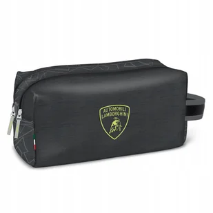 Lamborghini, Kosmetyczka, szara - Kosmetyczki, organizery i kuferki - miniaturka - grafika 1