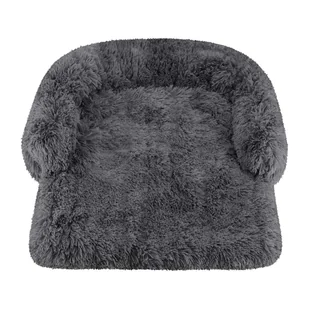 Legowisko na sofę Dogguru Alex, shaggy, szare - Drapaki dla kotów - miniaturka - grafika 1