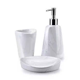 ODETTE Komplet łazienkowy 400ml - Akcesoria łazienkowe - miniaturka - grafika 1