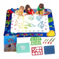 Maty edukacyjne - Mata Do Malowania Wodą 100X73 Cm Duża Mata Wodna Do Rysowania Sensoryczna - miniaturka - grafika 1