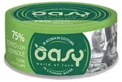Mokra karma dla kotów - OASY Kot Tuńczyk z małżami 70g (puszka) - miniaturka - grafika 1