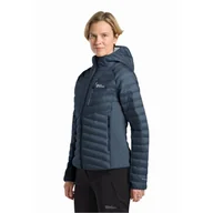 Kurtki damskie - Damska kurtka hybrydowa Jack Wolfskin ROUTEBURN PRO INS JKT W midnight sky - M - miniaturka - grafika 1