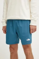 Spodenki męskie - The North Face szorty sportowe 24/7 męskie kolor niebieski NF0A3O1BQ311 - miniaturka - grafika 1