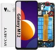 Części serwisowe do telefonów - UTS-Group Wyświetlacz Do Samsung Galaxy M12 M127 LCD Oryginał Ekran Ramka - miniaturka - grafika 1