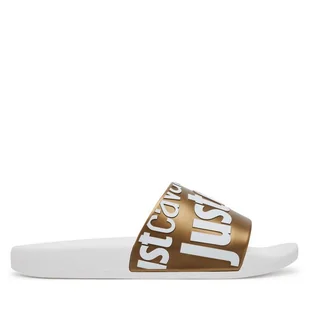 Klapki Just Cavalli 78RA3SZ1 ZS785 Złoty - Klapki i japonki damskie - miniaturka - grafika 1