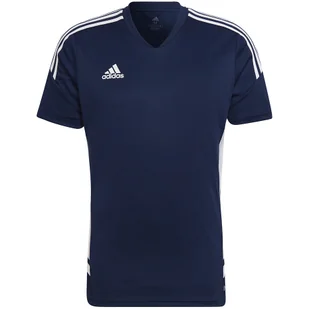 ND05_K13990-XS HA6291 Koszulka męska adidas Condivo 22 Jersey V-neck granatowo-biała HA6291 r.XS - Koszulki męskie - miniaturka - grafika 1