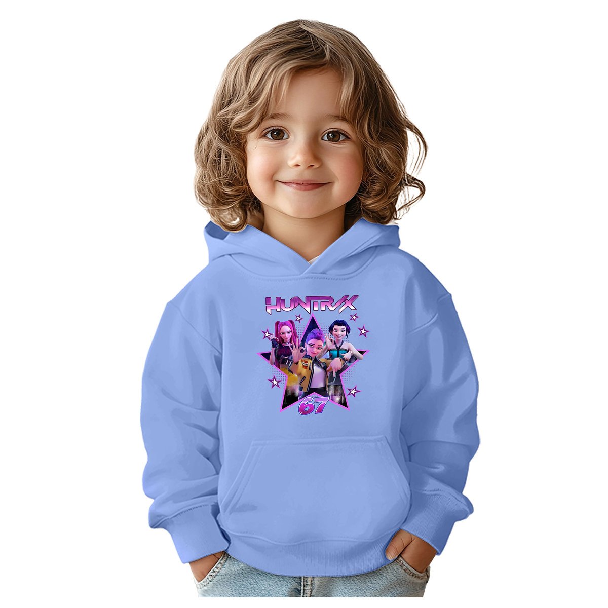 BLUZA DZIECIĘCA 67 SIX SEVEN VIRAL HUNTRIX 110-116 CHŁOPIĘCA DZIEWCZĘCA