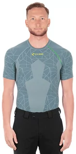 Koszulki sportowe męskie - Cube Cube Race Be Cool Podkoszulek techniczny z krótkim rękawem Mężczyźni, grey'n'green L 2021 Podkoszulki z krótkim rękawem 105830072-L - grafika 1