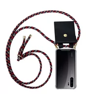 Etui i futerały do telefonów - Łańcuszek Pokrowiec Do Huawei P30 PRO w CZERWONO NIEBIESKO ŻÓŁTY Etui Obudowa Case Cover Ochronny Cadorabo - miniaturka - grafika 1
