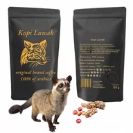 Kawa - Kawa ziarnista Kopi Luwak certyfikowana arabica 125g w stylowym opakowaniu - miniaturka - grafika 1