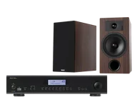 Zestawy stereo - Rotel A12 MkII (czarny) + Tesi 3 (mokka) - miniaturka - grafika 1