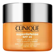 Kremy do twarzy - Clinique Superdefense SPF25 Fatigue + 1st Signs of Age Multi Correcting Cream krem korygujący zmęczenie i pierwsze oznaki starzenia 50ml - miniaturka - grafika 1