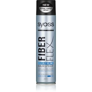 Schwarzkopf Syoss Fiber Flex Lakier do włosów extra mocny Flexible Volume 300ml - Kosmetyki do stylizacji włosów - miniaturka - grafika 1