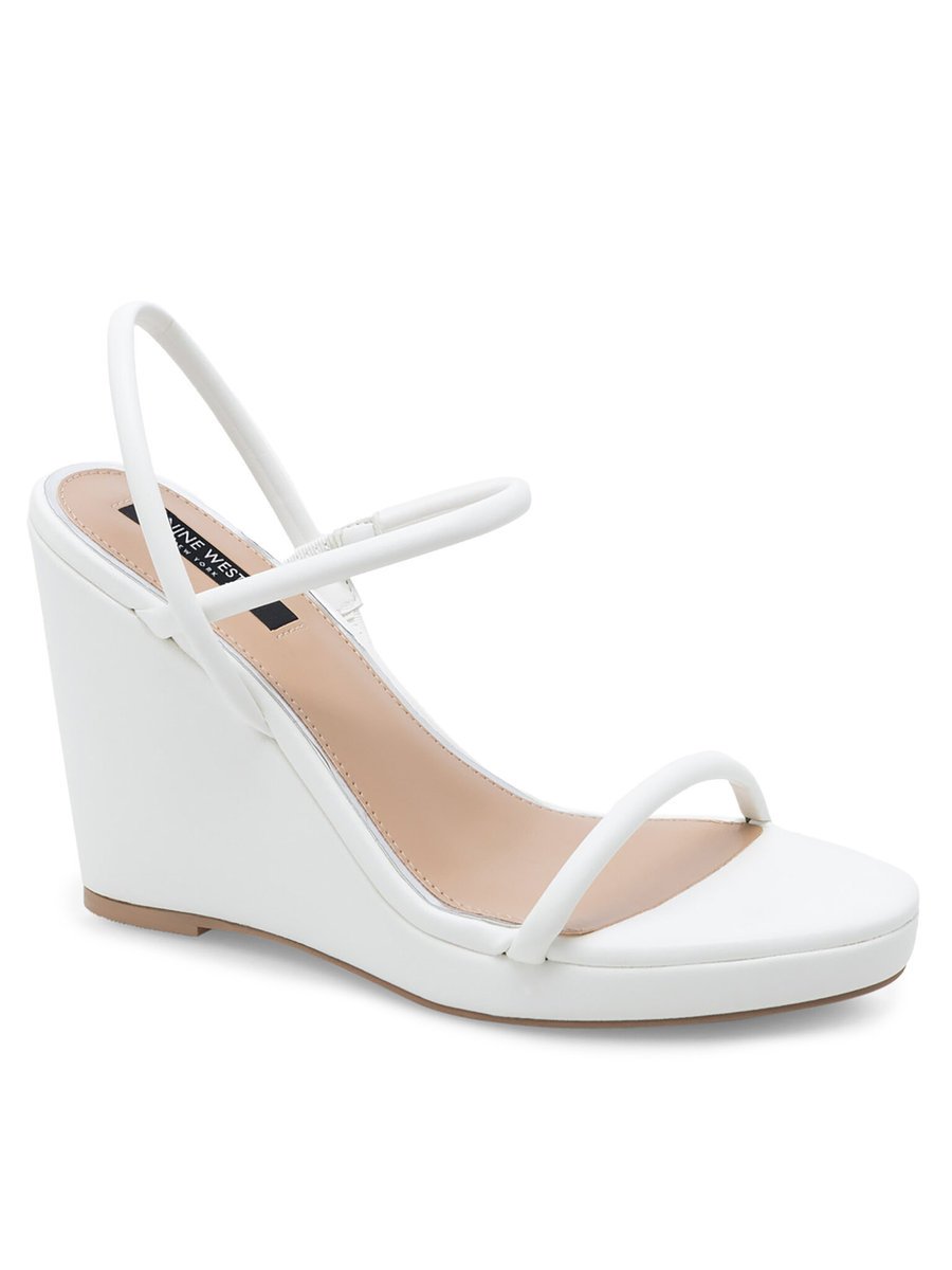 Nine West Sandały Damskie Biały WFA2624-1