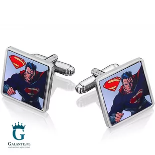 Mag Mouch Spinki do mankietów Superman UE-70070 - Spinki do mankietów i krawatów - miniaturka - grafika 1