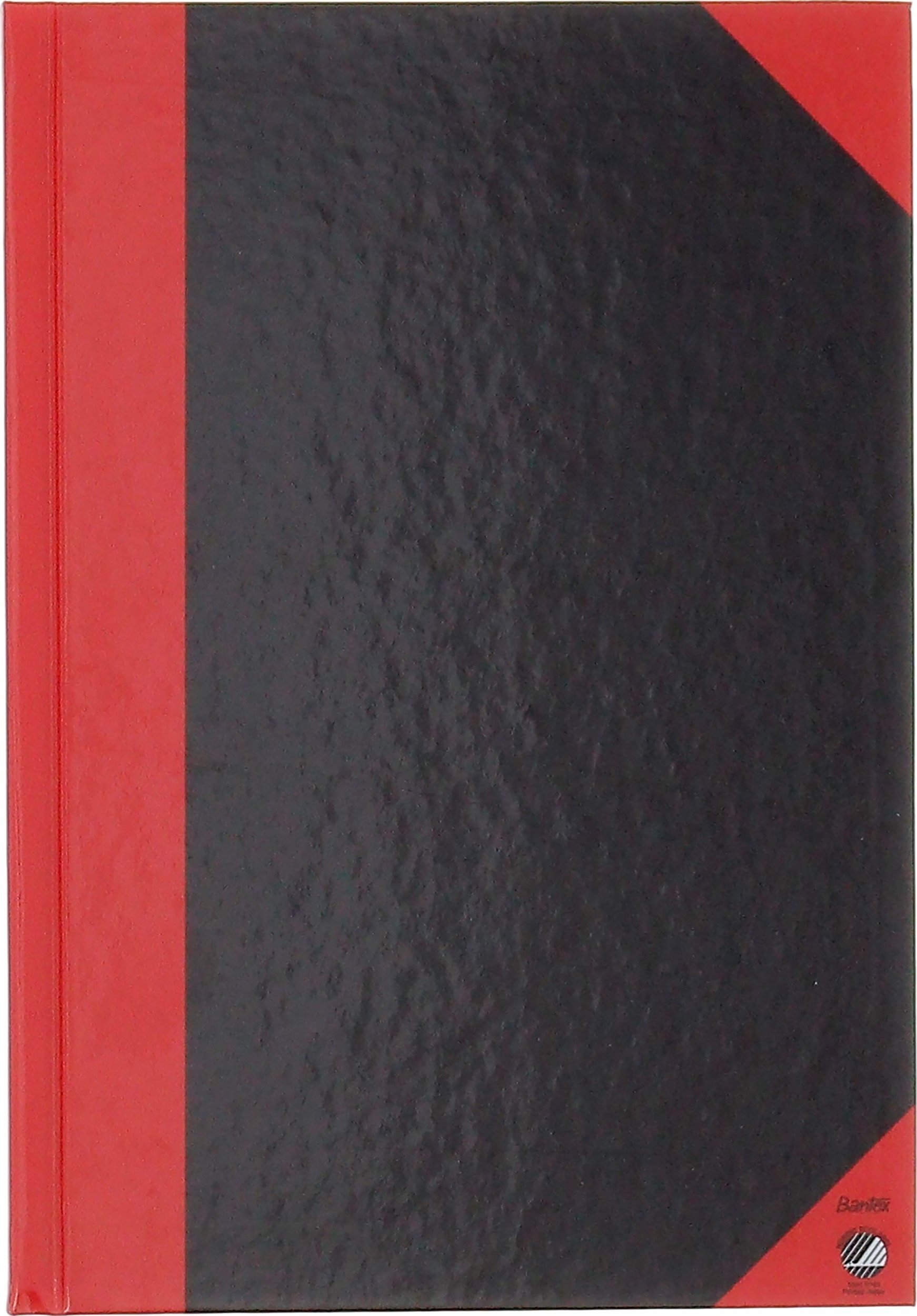 Bantex Bantex 100302755, Monochromatic, Black, Red, A5, 96 sheets, 60 g/m², Lined paper