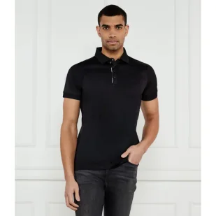 Karl Lagerfeld Polo PRESS BUTTON Regular Fit - Koszule męskie - miniaturka - grafika 1