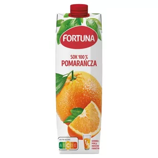 Fortuna Sok 100 % pomarańcza 1 l - Soki i napoje niegazowane - miniaturka - grafika 1