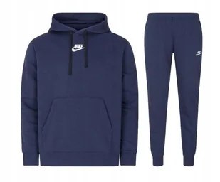 Komplet dresowy Nike granatowy DM6838-411bawełna r. L - Dresy męskie - miniaturka - grafika 1