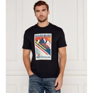 Napapijri T-shirt S-PORTALET | Relaxed fit - Koszulki męskie - miniaturka - grafika 1