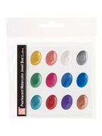 Farby i media malarskie - Farby Akwarelowe GANSAI TAMBI BOX 12 Colors Jewel - miniaturka - grafika 1