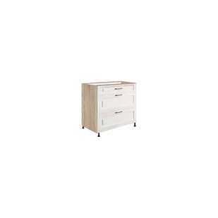 Szafka Dolna Stojąca 3 Szuflady 80 cm SM-22D Smart Fadome Sosna Andersen, Basic, h 10cm - Szafki kuchenne - miniaturka - grafika 1