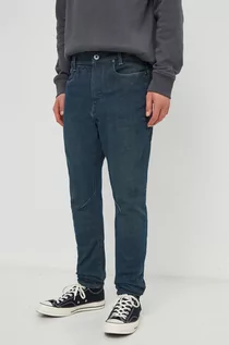 Spodnie męskie - G-Star Raw jeansy D-Staq 3D męskie kolor niebieski - grafika 1