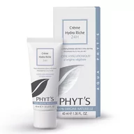 Balsamy i kremy do ciała - Phyt's Phyt's Aqua Creme Hydra Riche 24H - intensywnie nawilżający krem do bardzo suchej skóry 40g - miniaturka - grafika 1