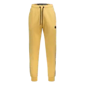 Spodnie sportowe męskie - Pit Bull Spodnie Dresowe Tape Logo Pale Yellow - miniaturka - grafika 1