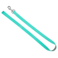 Smycze dla psów - Dingo Smycz Energy Silver pojedyncza 130x2cm MIĘTOWA - miniaturka - grafika 1