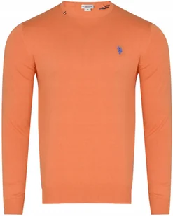 U.S. POLO ASSN. - SWETER MĘSKI BURT 173 67923 53241 216 sweter pomarańczowy - Swetry męskie U.S. POLO ASSN. - SWETER MĘSKI BURT 173 67923 53241 216 sweter pomarańczowy - Swetry męskie - miniaturka - grafika 1