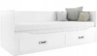 Łóżka - Łóżko Hermes rozkładane Materace 80x200+szuflady - miniaturka - grafika 1