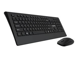 Havit Basicline wireless keyboard & mouse combo klawiatura Dołączona myszka Biuro Bluetooth QWERTY Skandynawia Czarny - Zestawy myszka + klawiatura - miniaturka - grafika 1