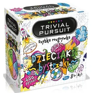Winning Moves Trivial Pursuit Dzieciaki Bystrzaki - Gry karciane - miniaturka - grafika 1
