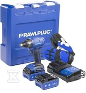 Wkrętarki - ZAKRĘTARKA UDAROWA 18V, 210NM, 2X AKUMULATOR 5,0AH, SZYBKA ŁADOWARKA 6,5A - miniaturka - grafika 1