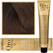 Farby do włosów i szampony koloryzujące - Fanola 6.0 Oro Puro Therapy Keratin Color 100 ML ciemny blond HC-18-05 - miniaturka - grafika 1